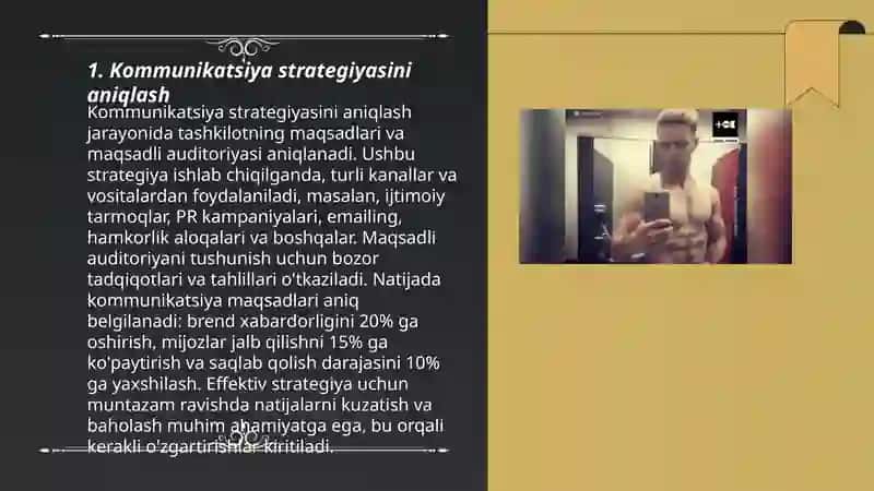 Kommunikatsiya bo'yicha strategik qarorlar 3