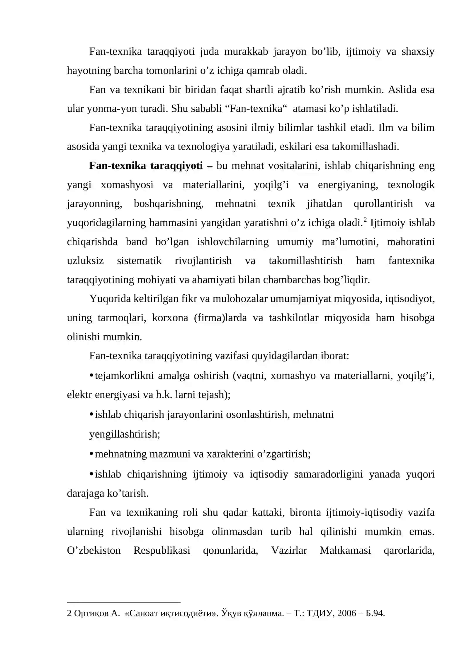 Fan-texnika taraqqiyoti va innovatsion faoliyat 3