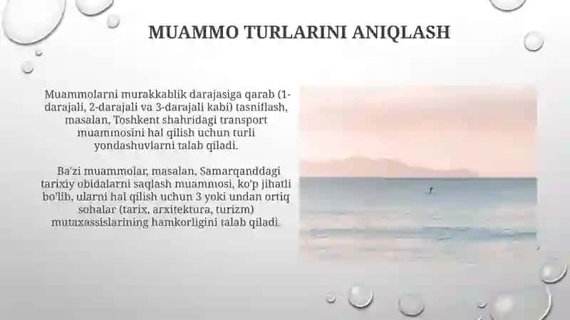 Oddiy va murakkab masalarning tasnifi 3