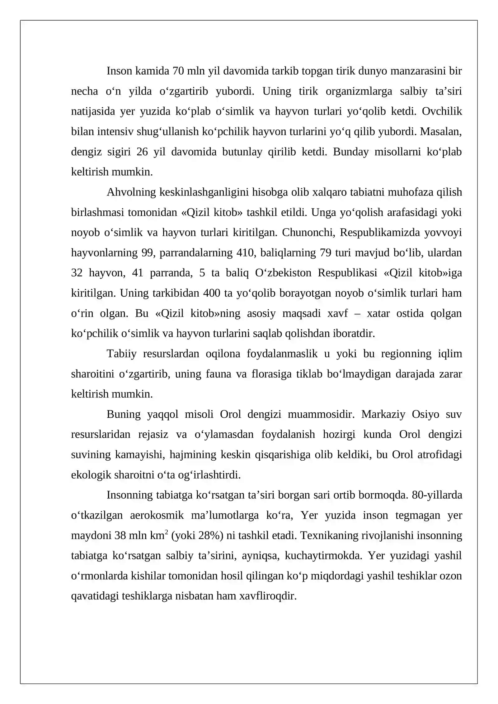 Antropogen omillar va ularning tabiatga ta’siri 3