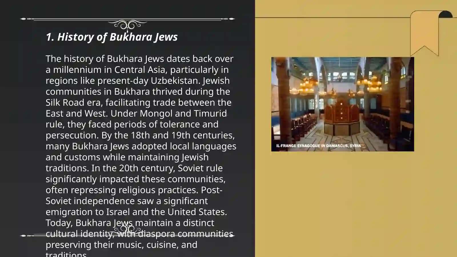 BUKHARA JEWS SYNAGOGUE 3