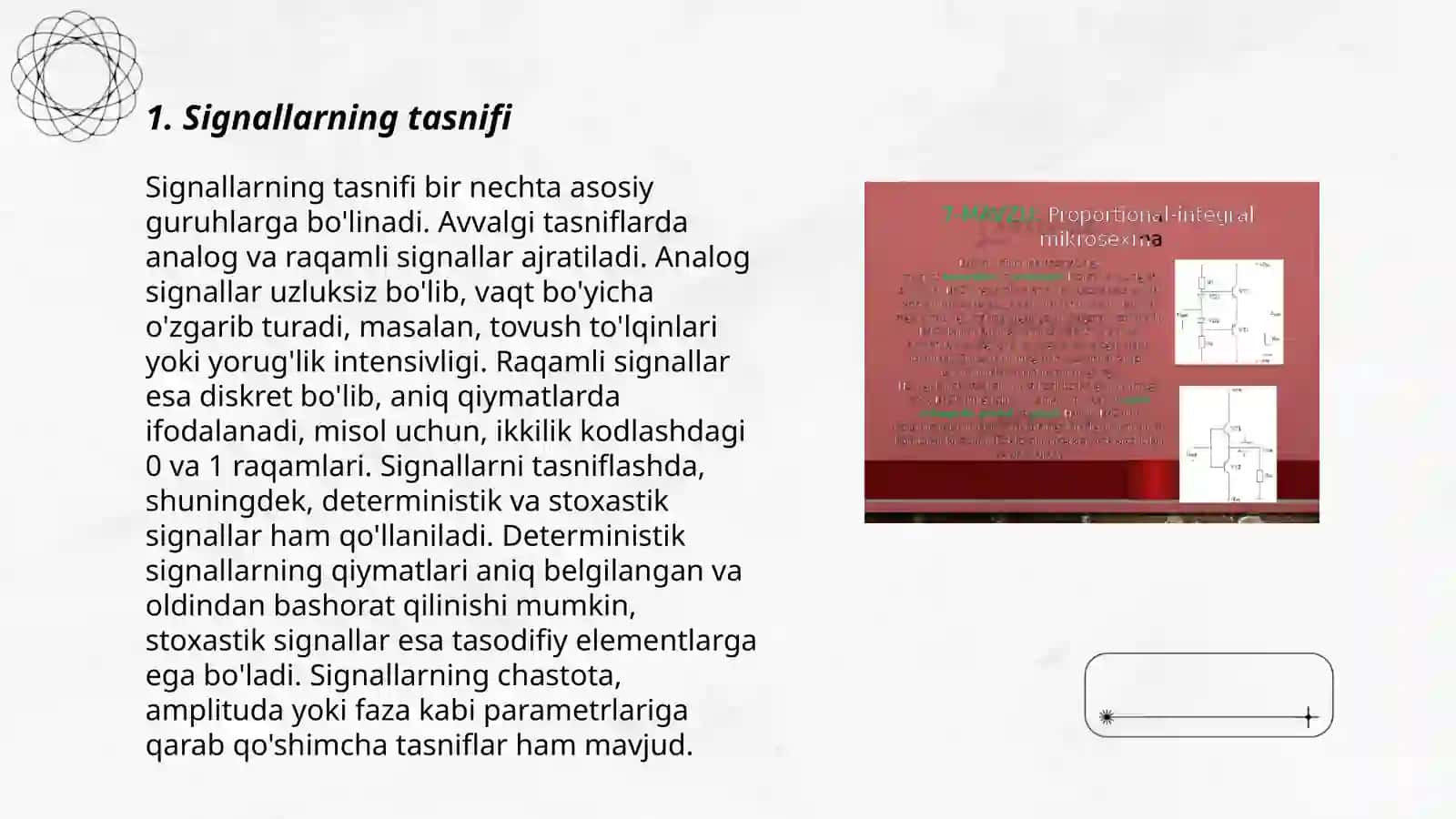 Signallarni turlari va ularning parametrlari 3