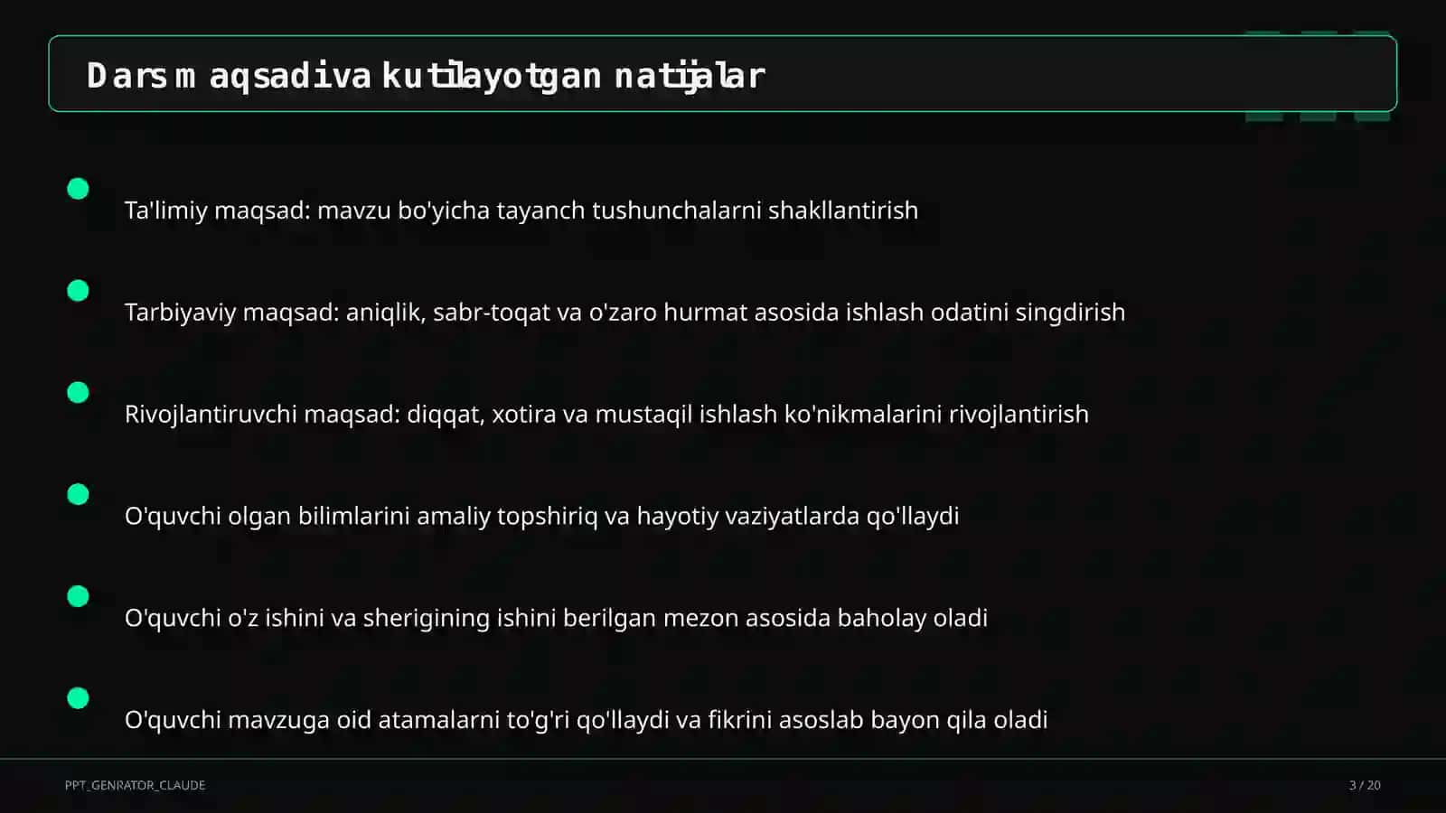 Ekologiya: ekotizim va biotsenoz (10-sinf) 3