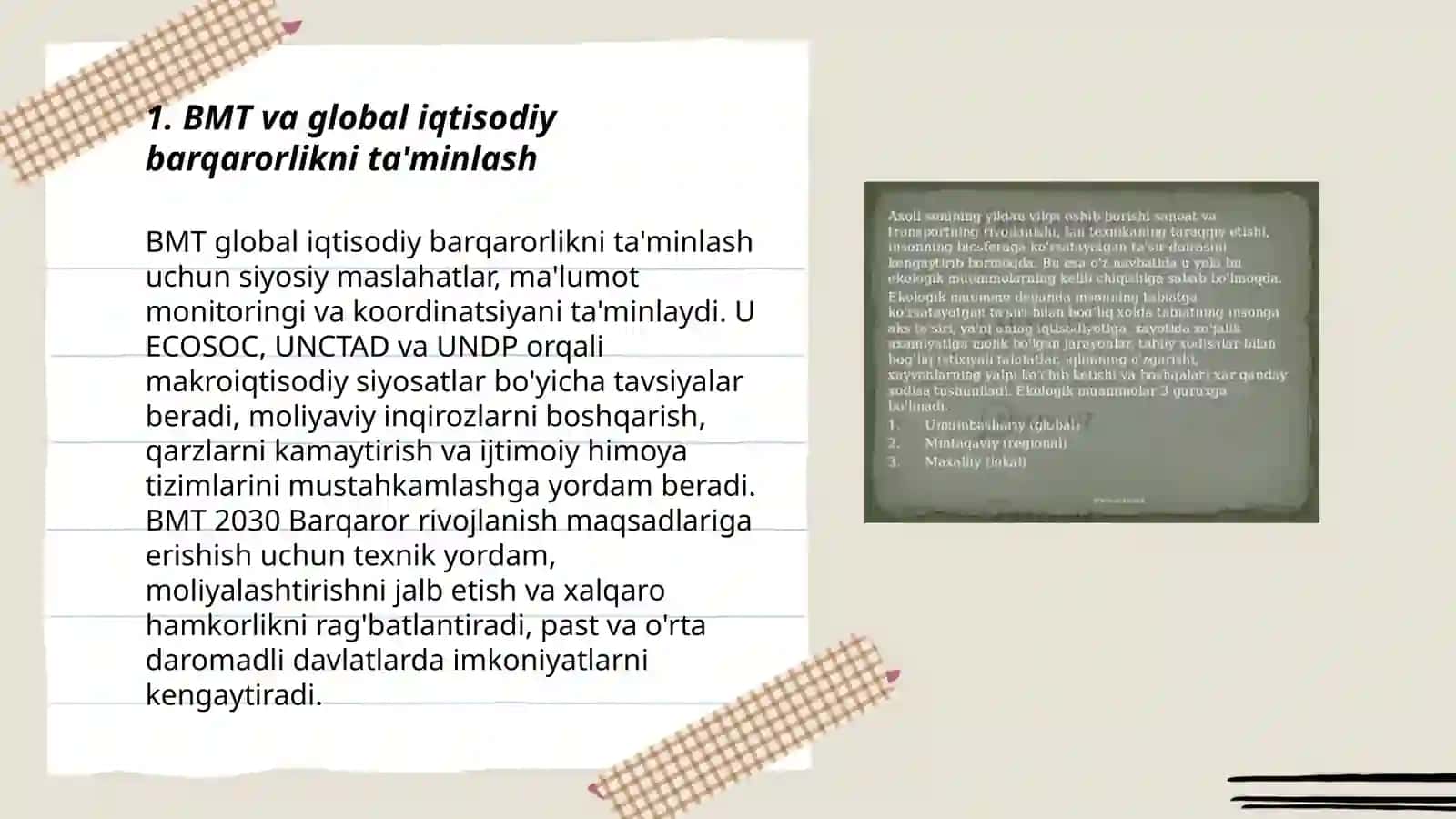 BMT va global iqtisodiy barqarorlikni ta'minlash 3
