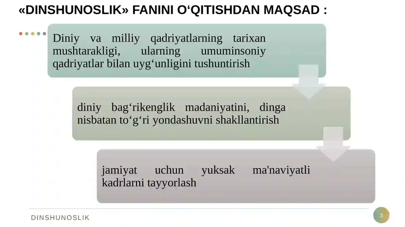 DINSHUNOSLIK 3