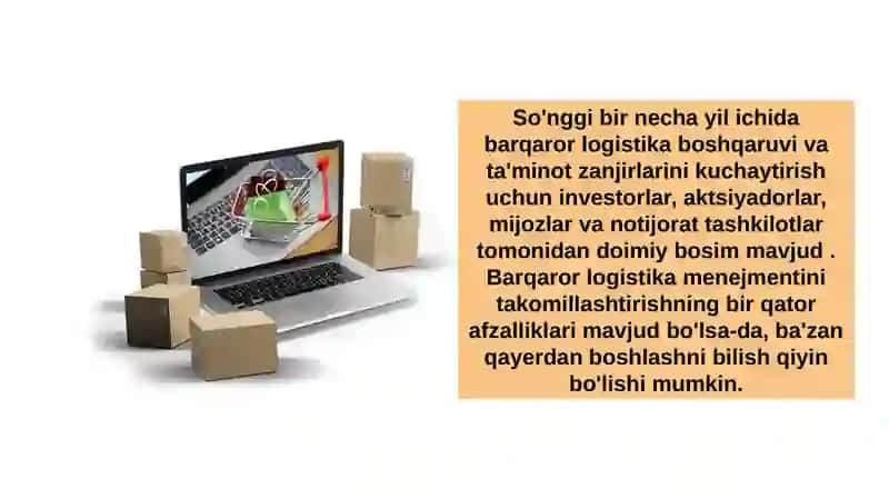 Barqaror logistika boshqaruvini takomillashtirish 3