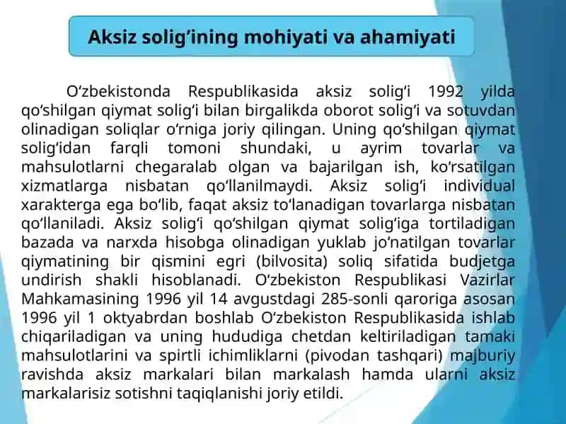AKSIZ SOLIG’I 3