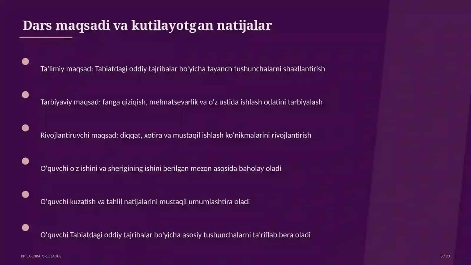 Tabiatdagi oddiy tajribalar (4-sinf) 3