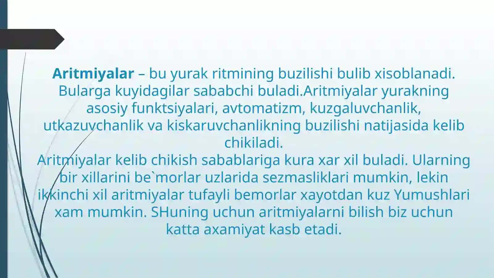 YURAK ARITMIYALARI 3