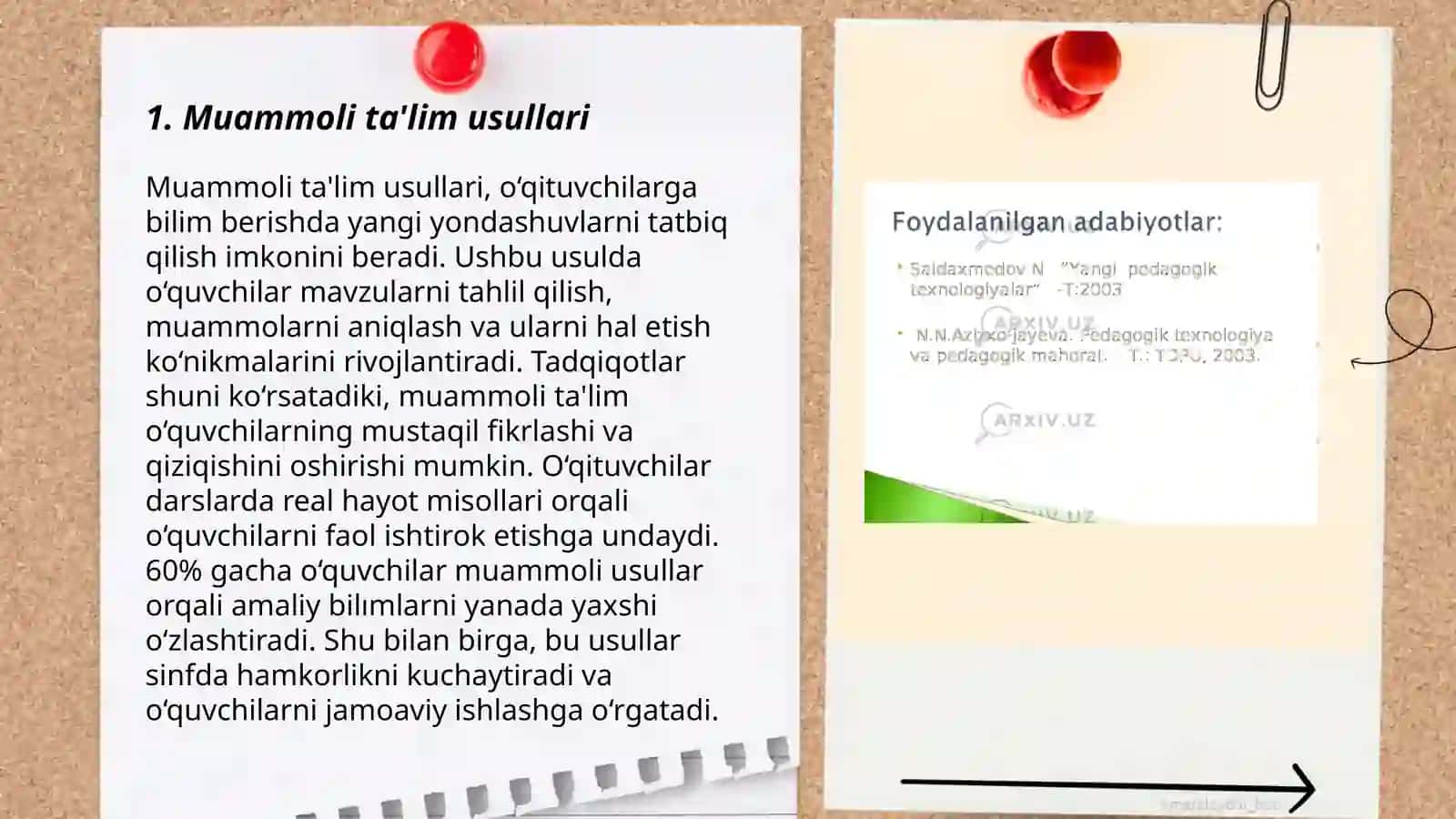 Muammoli ta’lim texnologiyasi 3