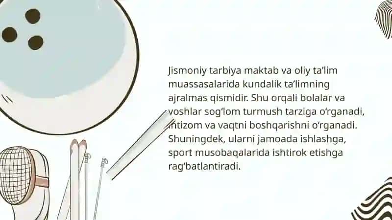 Jismoniy tarbiya haqida 3