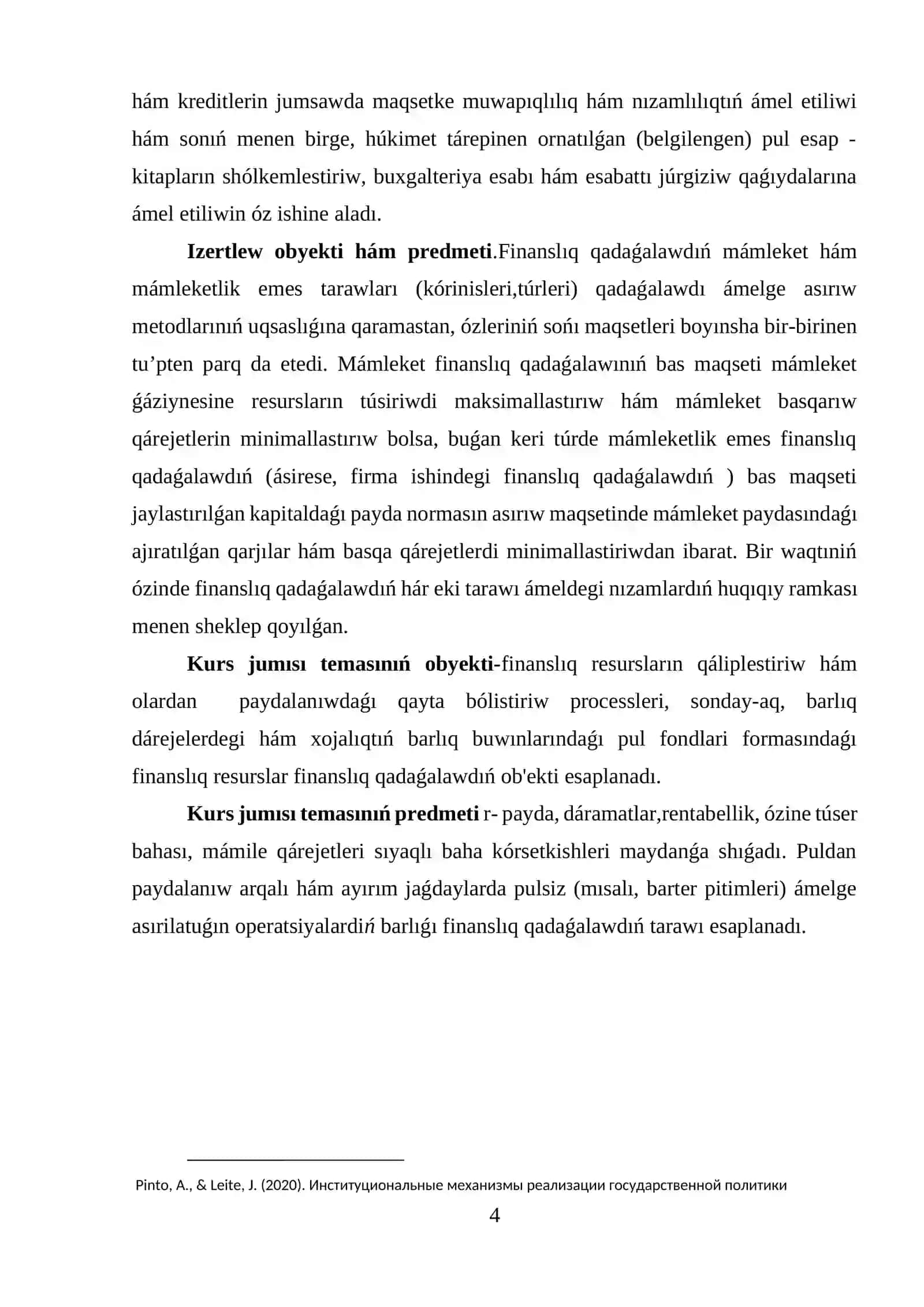 Màmleketlik finansı qadaǵalaw organlarınıń wazıypaları hàm funkciyaları 3