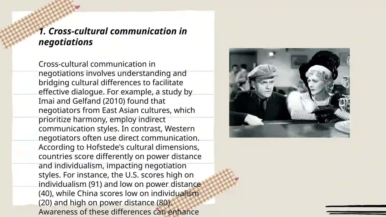 Cross-cultural communication in negotiations 3