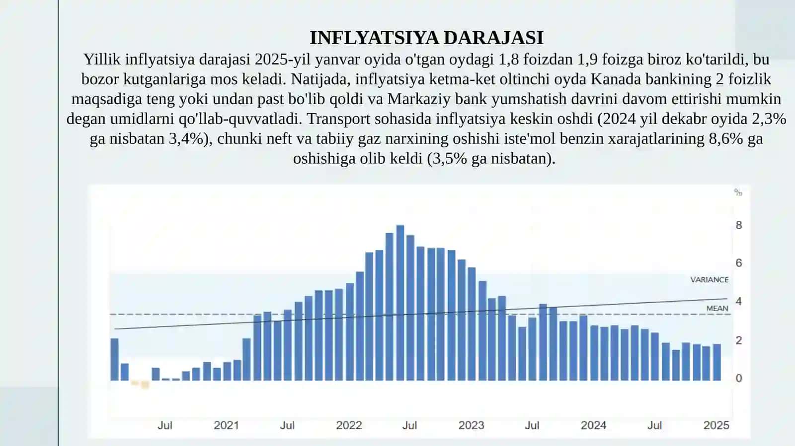 Kanadadavlatiningstatistikma’lumotlariTayyorladi:AhmadjonovFurqatbek 3