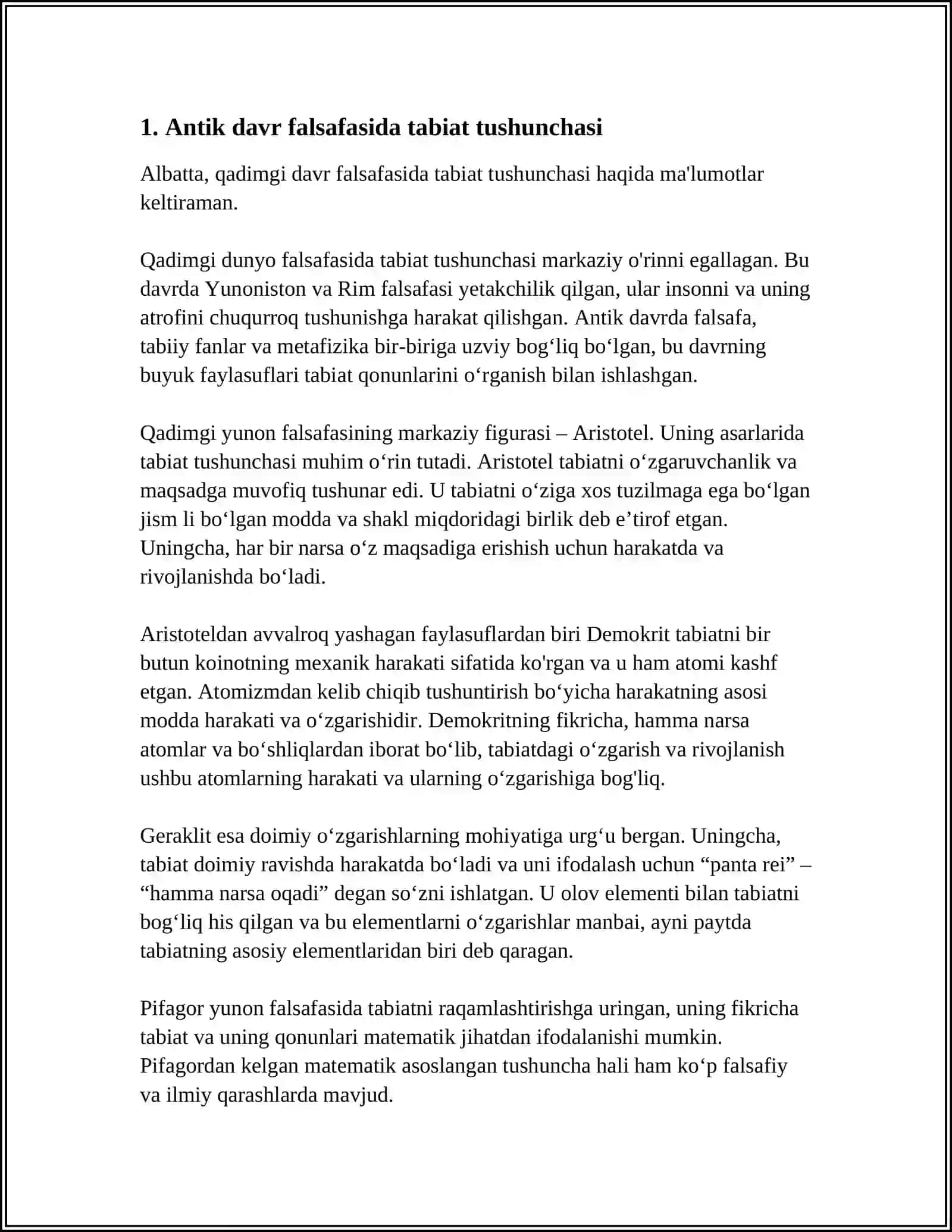 NATURAL SON VA NOL TUSHUNCHASINING VUJUDGA KELISHI TARIXINI OʻRGANISH 3