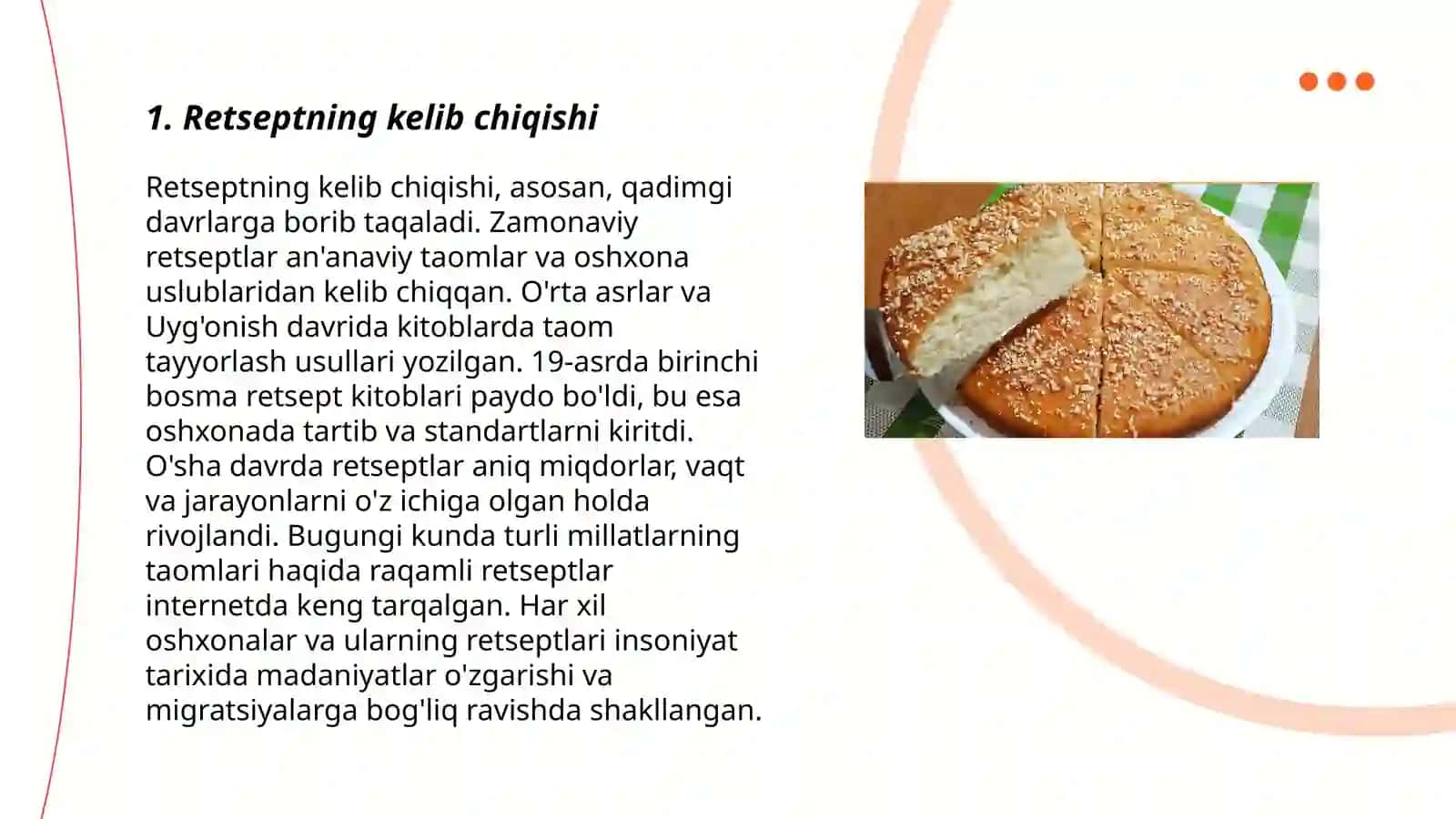Retsept tarixi 3