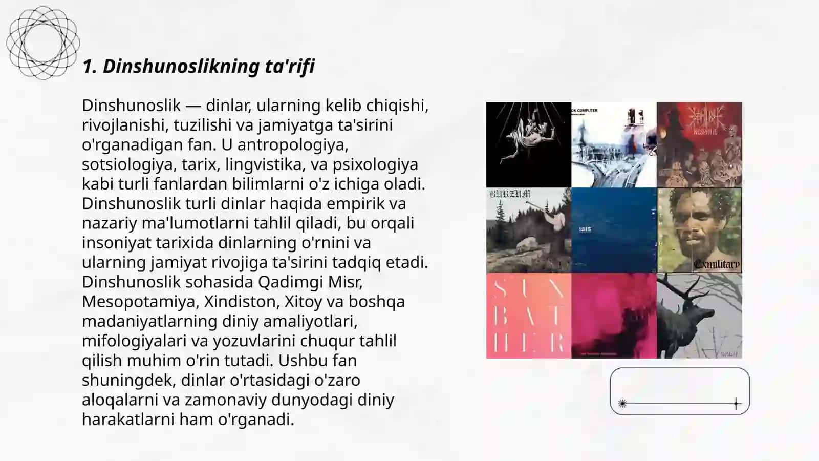 Dinshunoslik fanining predmeti va funkisiyalari 3