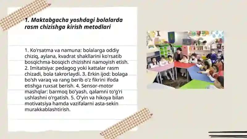 Maktabgacha yoshdagi bolalarni rаsm chizishgа oʻrgаtish usullаri 3