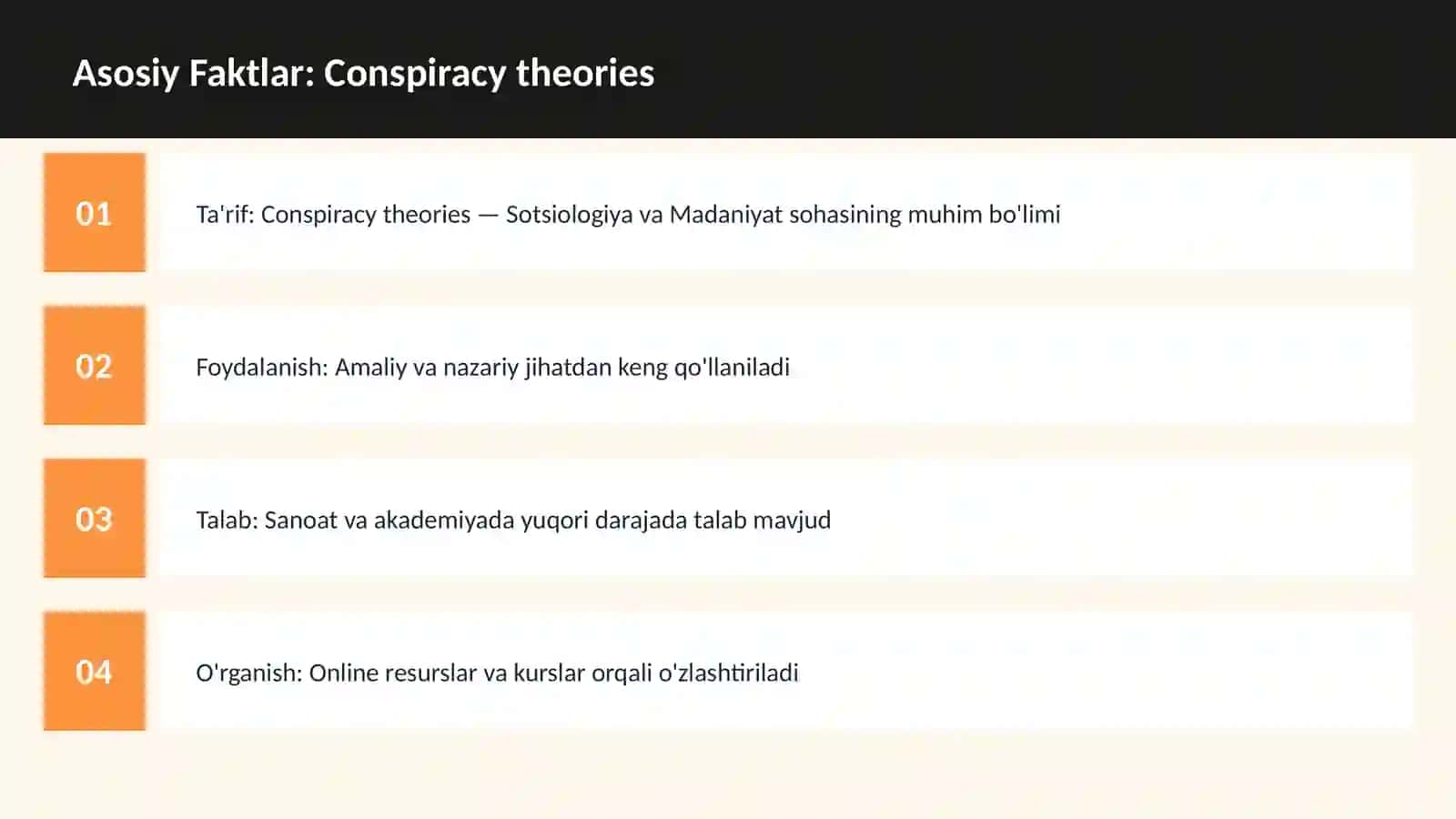 Conspiracy theories 3
