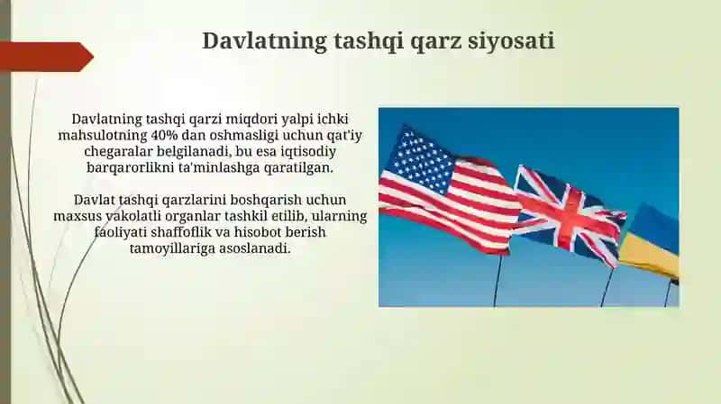 Davlatning Tashqi Iqtisodiy Aloqalarini Tartibga Solishning Xalqaro Huquqiy Asoslari 3
