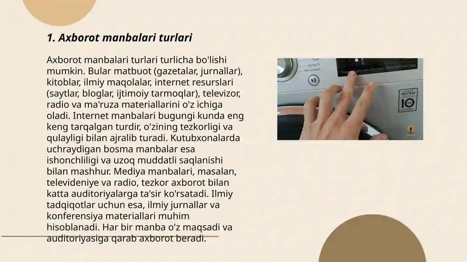 Axborot manbalari va zararli axborot manbalar tahdidi tushunchalari 3
