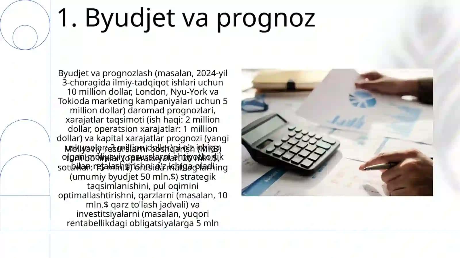 Moliyaviy resurslarni boshqarish 3