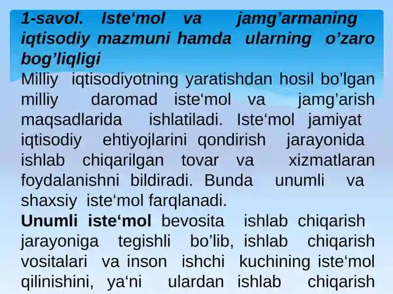 Jamg’arma va investitsiyalar 3