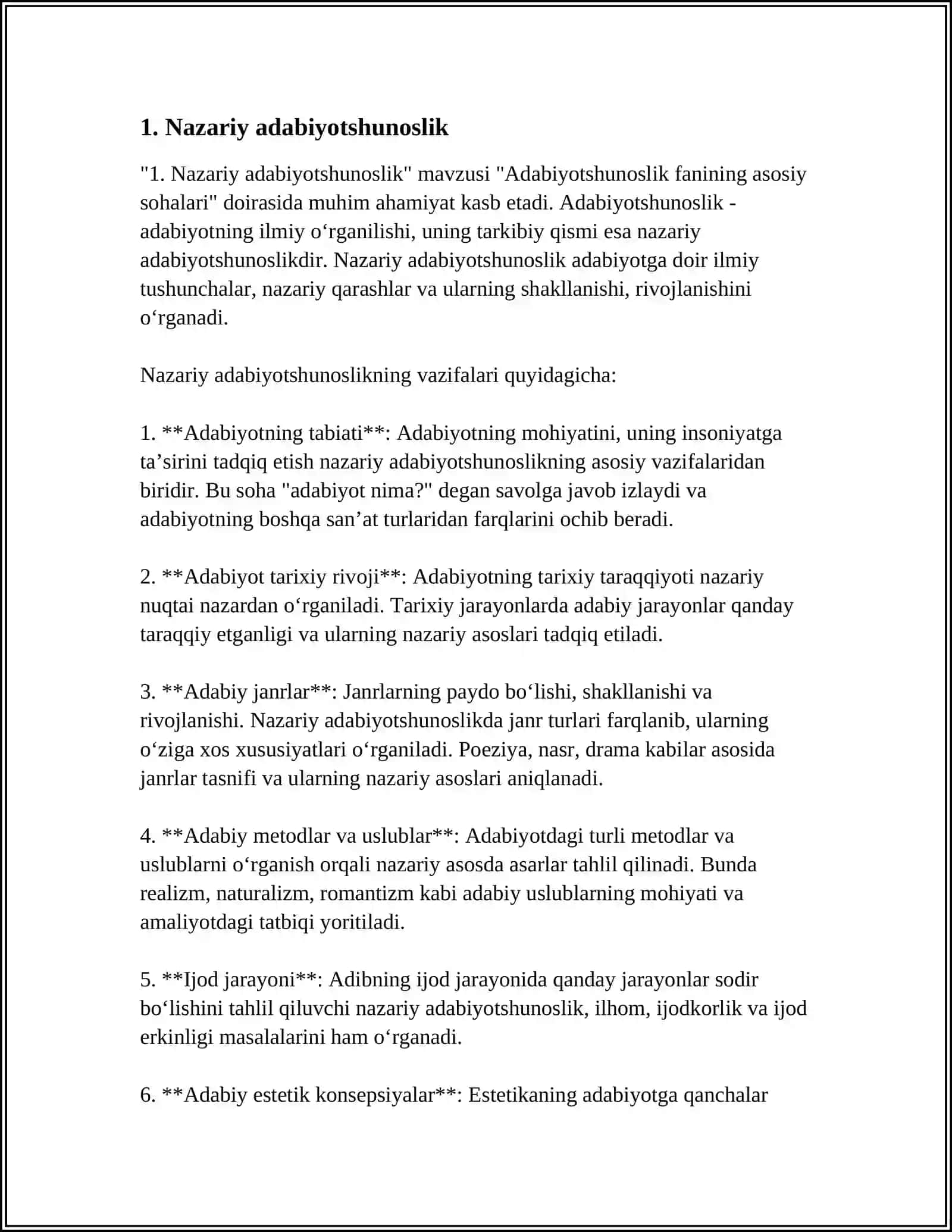 Nazariy adabiyotshunoslik 3