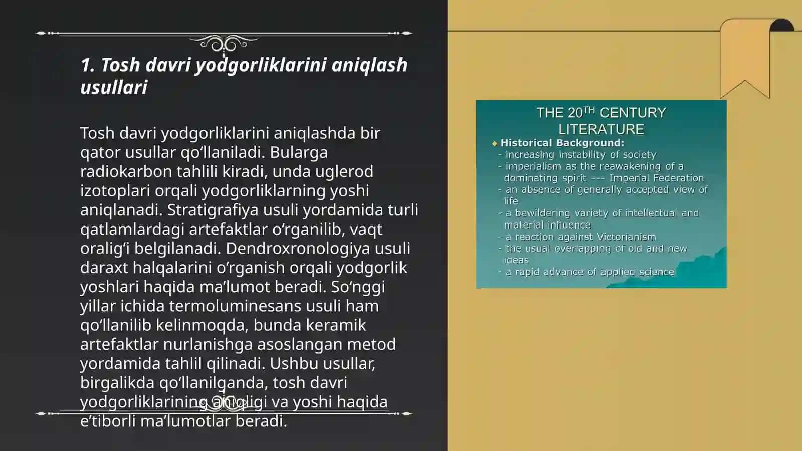 Tosh davriga oid yodgorliklarni o'rganishda Dala tadqiqotini tashkil etish 3