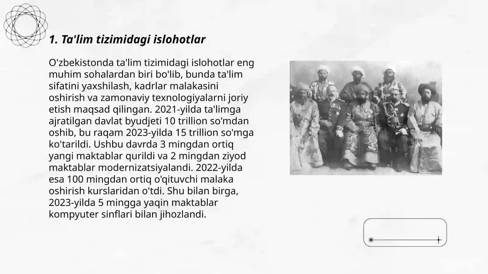 Ta'lim tizimidagi islohotlar 3