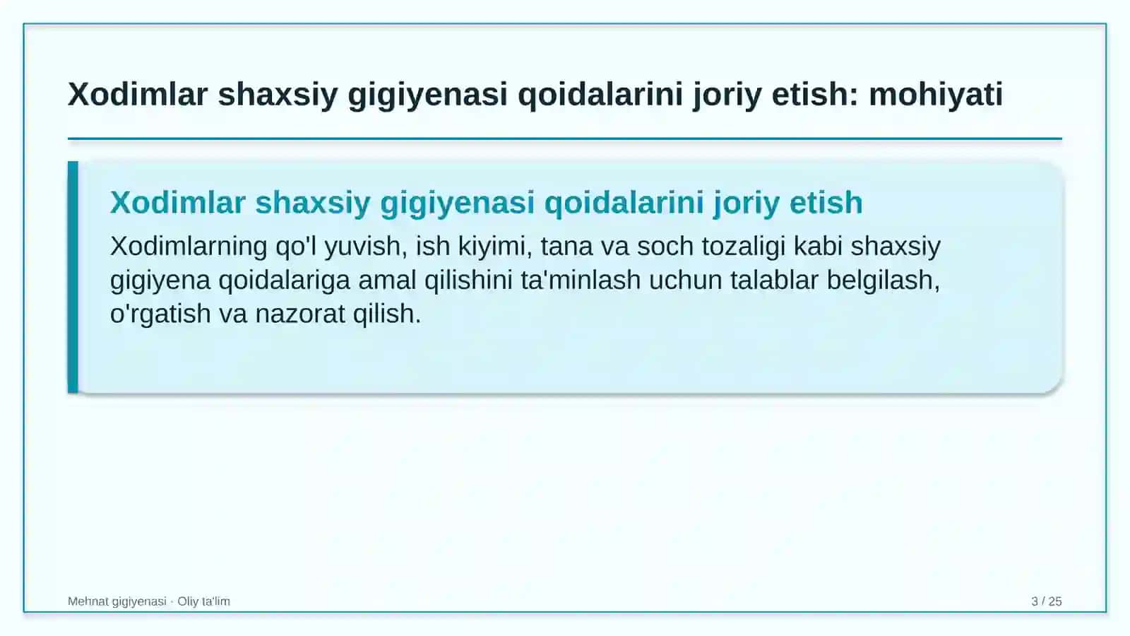 sport jurnalistikasida xodimlar shaxsiy gigiyenasi qoidalarini joriy etish 6126 3