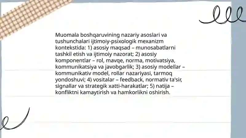Muomala boshqaruvning ijtimoiy-psixologik mexanizmi sifatida 3