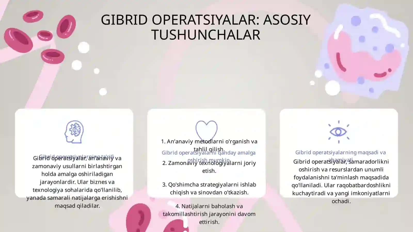 Gibrid Operatsiyalar 3
