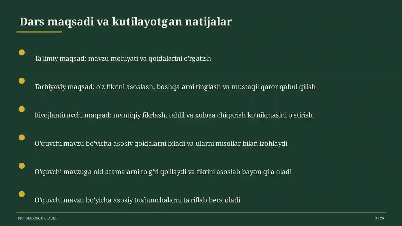 O'qituvchining nutq madaniyati va pedagogik muloqot 3