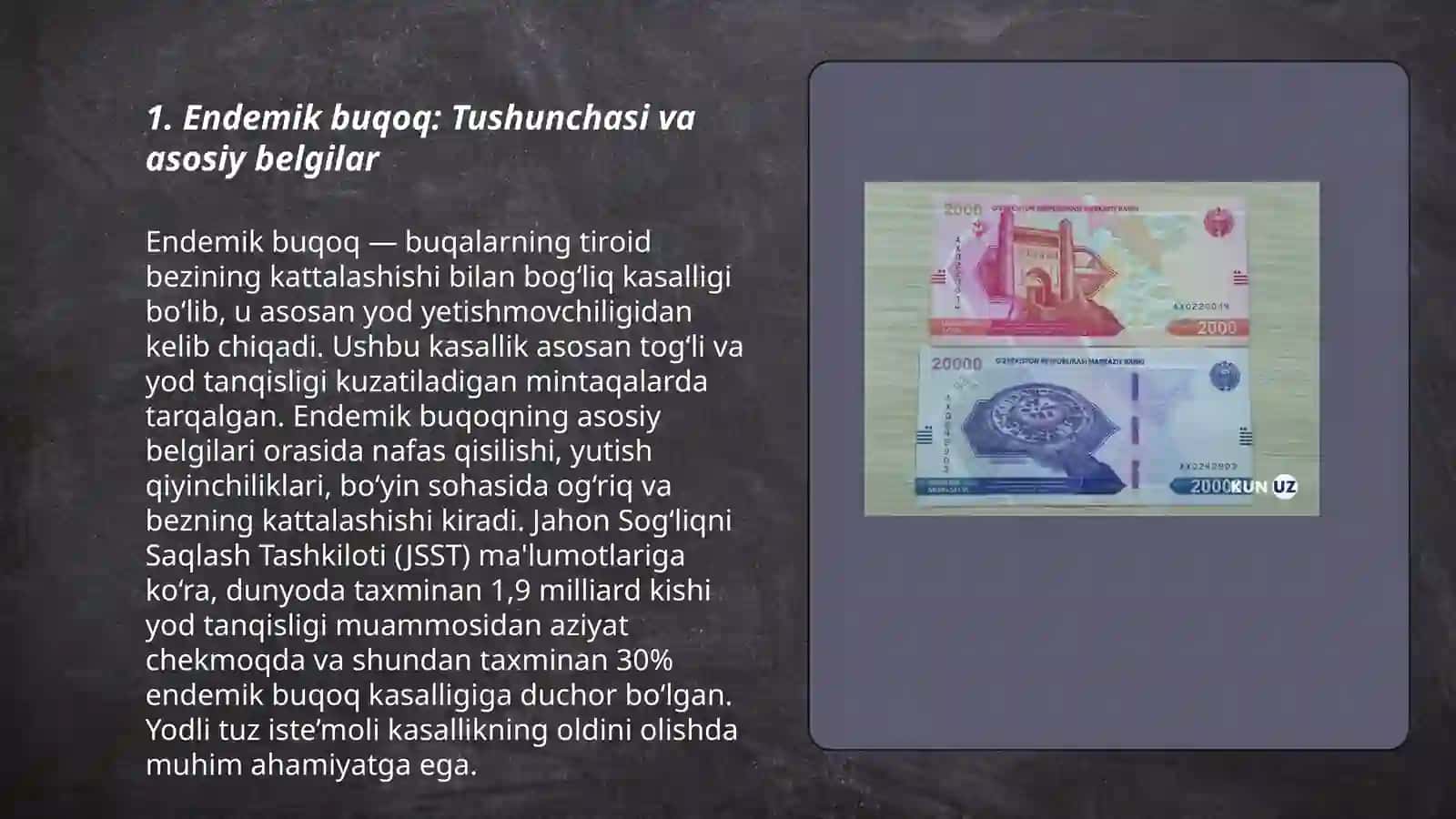 Endemik buqoqning kelib chiqish shart sharoitlari va muhitga boģliqligi 3