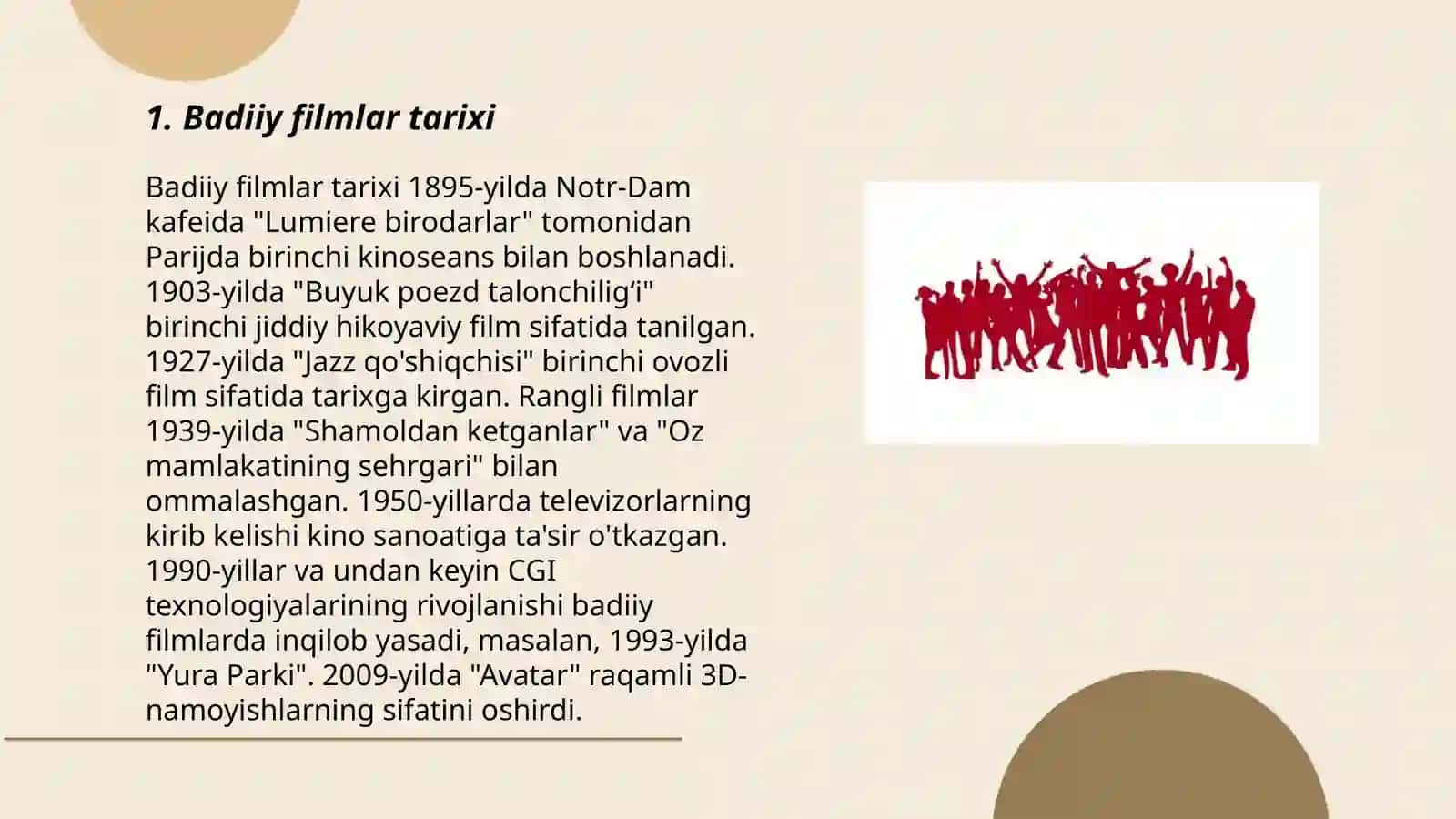 Badiiy filmlar tarixi 3