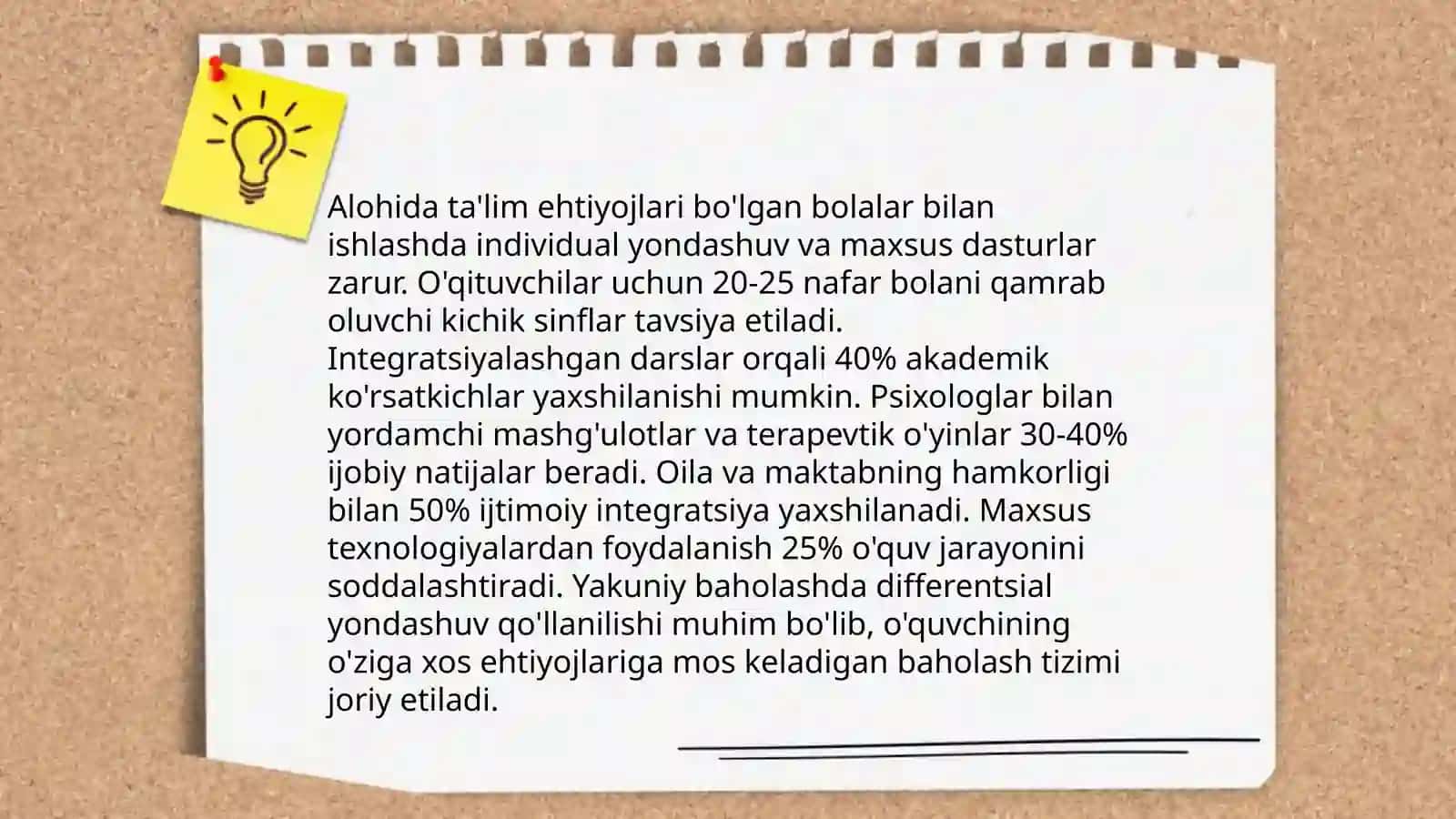 Alohida ta'lim ehtiyojlari bo'lgan bolalarda rivojlanishdagi nuqsonining chuqurligi va tuzilishiga qarab inklyuziya modellarini tanlash 3