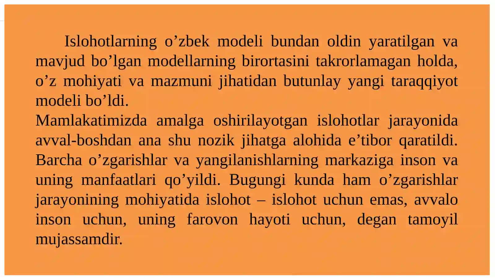 O‘zbekiston Respublikasidagi ijtimoiyo‘zgarishlar 3