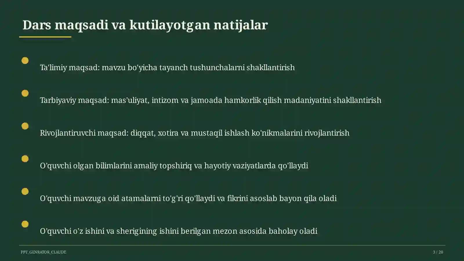 O'simlik organlari: ildiz, poya, barg 3