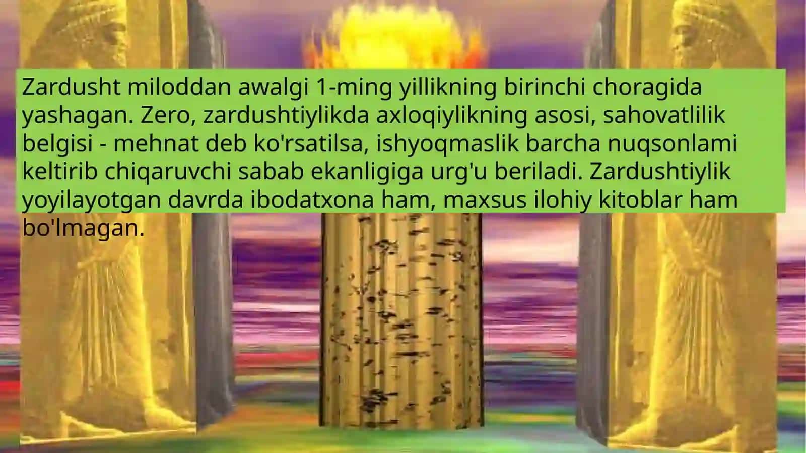 Avestoda ta'lim-tarbiyaga oid fikrlar 3