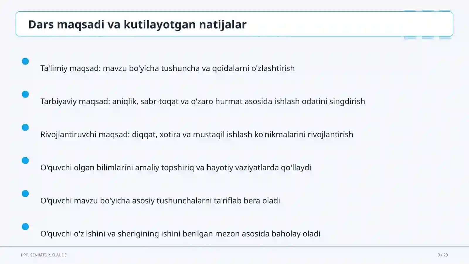 Ranglar dunyosi: asosiy ranglar (1-sinf) 3
