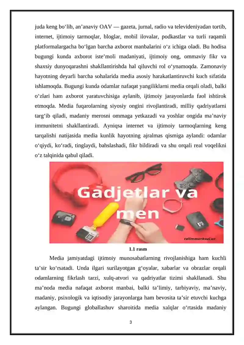 Men yoqtirgan media 3