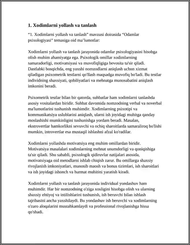 Odamlar Psixologiyasi 3