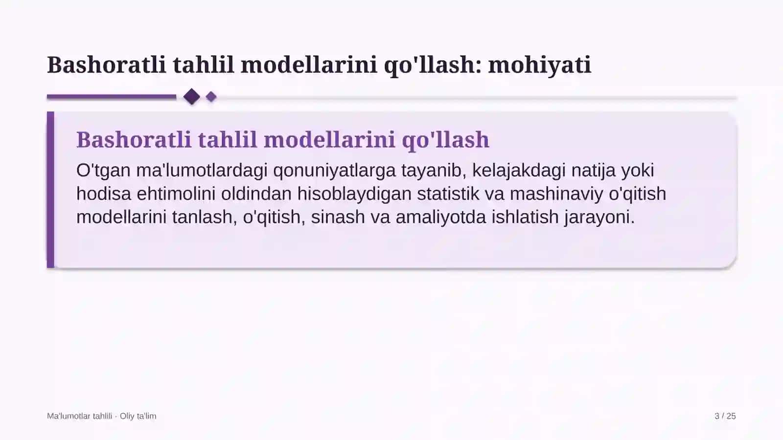 elektron hujjat aylanishi tizimlarida bashoratli tahlil modellarini qo'llash 1612 3