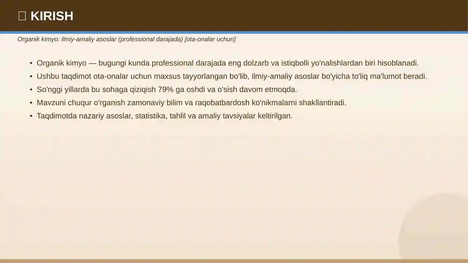 ORGANIK KIMYO - Taqdimot № 510 589 3