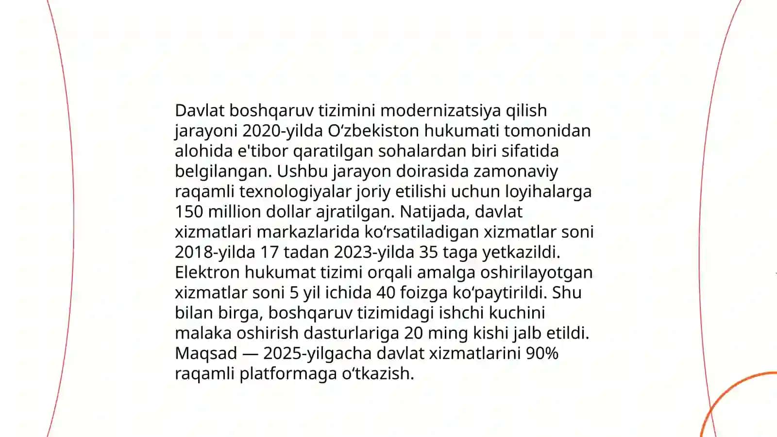 Davlat boshqaruv tizimini modernizatsiya 3