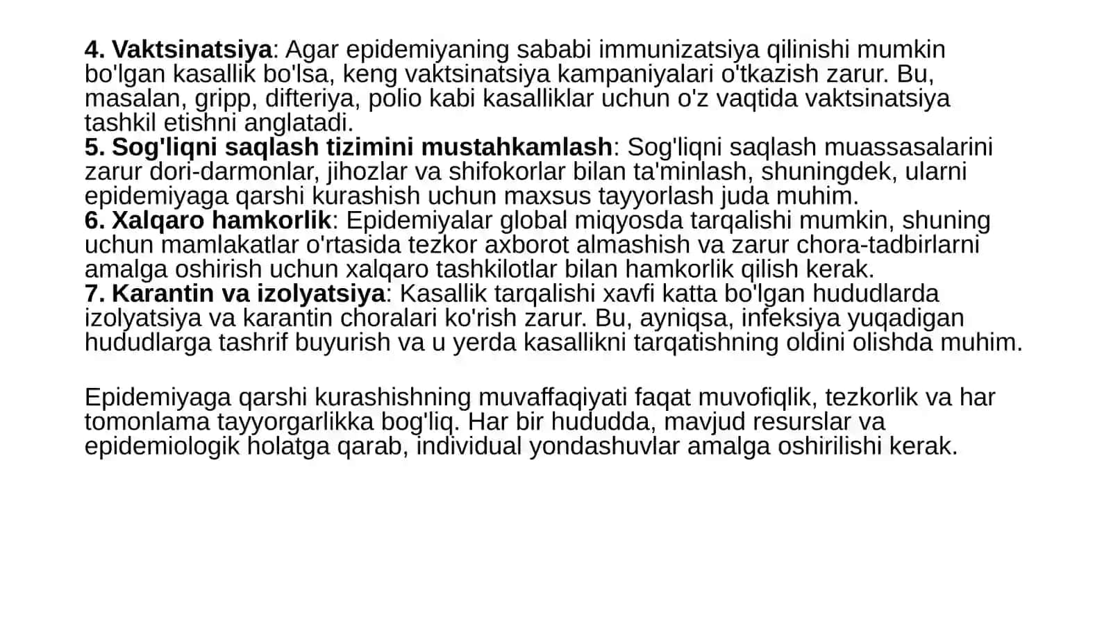 Favqulotda epidemiologik holatlarda profilaktika 3