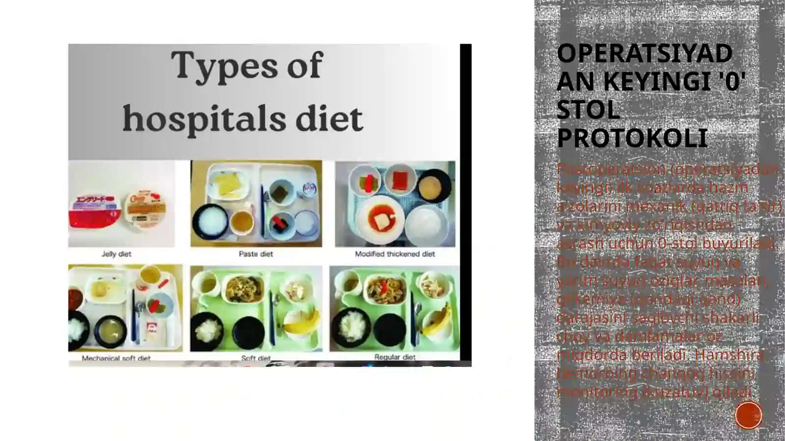 Xirurgik nutriologiya: Oziqlantirish asoslari 3
