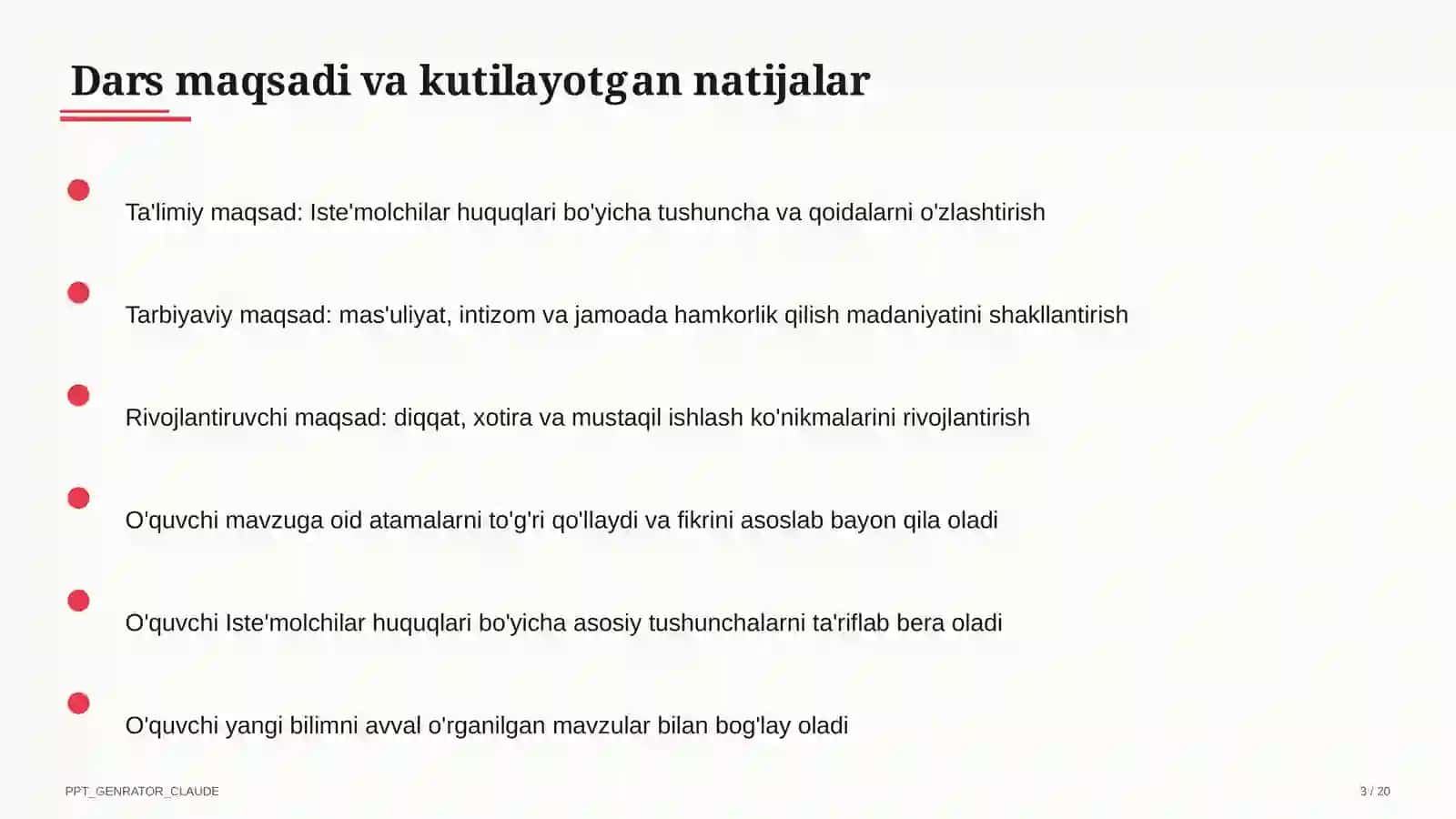Iste'molchilar huquqlari (10-sinf) 3