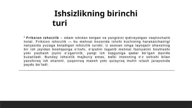 Ishsizlik 3